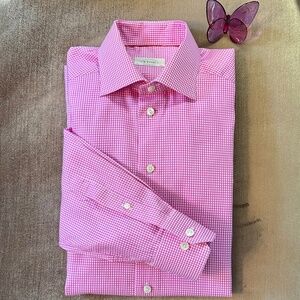 Eton Check Fine Twill Shirt Contemporary Fit 39